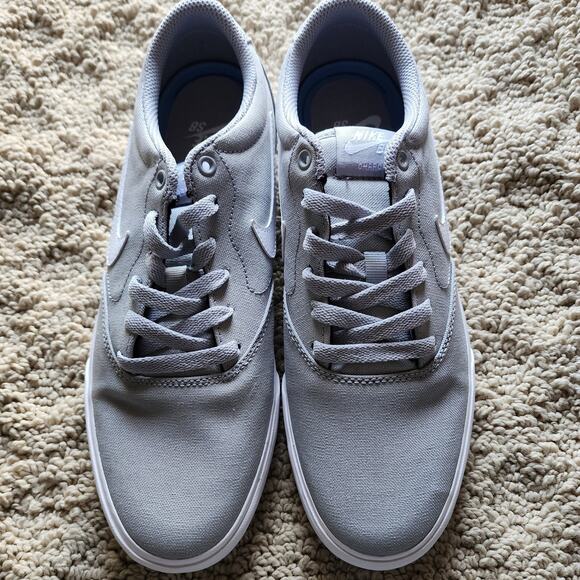 Nike Charge Solarsoft SB Wolf Grey White Brand New Sz 9 - Picture 4 of 10